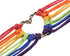 Infinity Collection LGBT Bracelet, Lesbian Pride Jewelry, Rainbow Pride Bracelet & Lesbian Gifts...