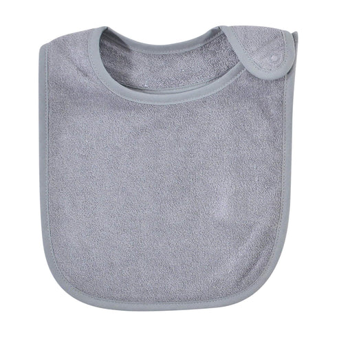 Hudson Baby Unisex Baby Rayon from Bamboo Terry Bibs, Black White, One Size...