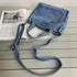 Small Crossbody Purse Denim Tote Bag Women Hobo Bag Stylish Handbag Fashion shoulder Bag...
