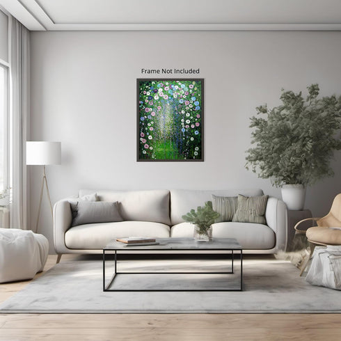 Posterizer 1 pcs-delicate vintage floral garden art-oil painting inspired 3-Collectibles & Fine Art-Retro Art-Gift for Men Women Entrepreneur Teen...