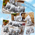 8 Pcs Plush Mini Elephant Stuffed Animal Toys 4 Inches Cute Soft Forest Elephant Toys for Baby Shower Birthday Party Christian Charity Donation Su...