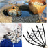 2 Pcs Claw Rake Clam Scraper Tool for Beach Clamming Claws Hand Rake Seafood Shell Digger Tool...