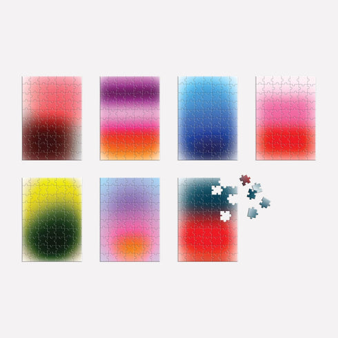 Galison 7 Days of Mindfulness Puzzle Set – 7 70-Piece Puzzles for Each Day of The Week for Meditation Restoration Reinvigoration...