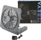 O2COOL Treva 10-Inch Portable Desktop Air Circulation Battery Fan, 2 Speed, Compact Folding & Tilt Design, with AC Adapter (Graphite)...