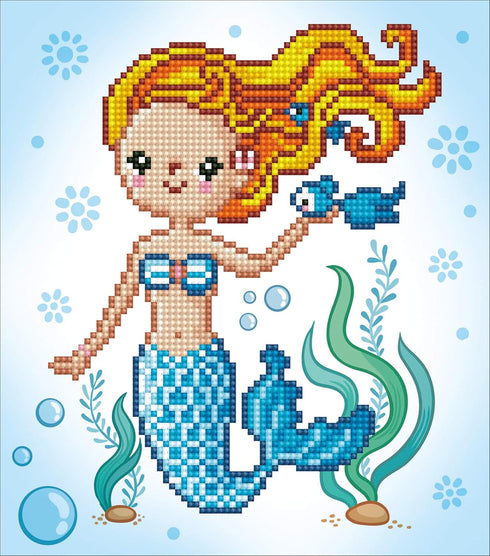 DIAMOND DOTZ Sweet Swimmer Diamond Painting Artwork Kit...