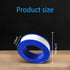 5 Rolls Teflon Tape 1/2Inch(W) 520Inches(L) Extra Long PTFE Tape Plumbers Tape Plumbing Tape Thread Seal for Shower Head and Pipe Sealant Tape Sea...