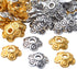 Aylifu Flower Bead Caps,200pcs 10mm Tibetan Alloy Spacer Beads Caps Bali Style Jewelry Spacers for DIY Bracelet Necklace Crafts Making,2 Colors...