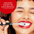 Colgate Optic White Pro Series Whitening Charcoal Toothbrush for Stain Removal, Soft Bristles, 2 Pack...