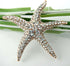 Navachi 18k Gold Plated Multi-Color Crystal Big Sea Star Starfish Brooch Pin...