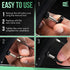 Square1 Presta Valve Core Kit -10 Universally Compatible Presta Valve Cores, 1 Presta Valve Core Removal Tool & 10 Presta Valve Core Caps - Presta...