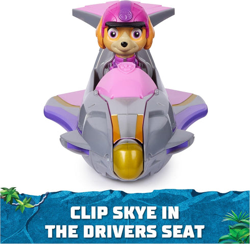 Paw Patrol Jungle Pups, Skye Falcon Vehicle, Toy Jet with Collectible Action Figure, Kids Toys for Boys & Girls Ages 3 and Up...