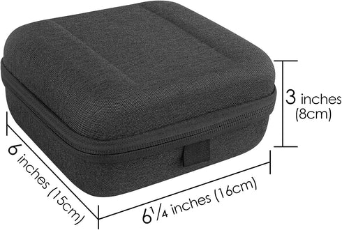 Linkidea Small Hard Case Battery Organizer Storage Box, Batteries Carrying Holder Container - Holds 31 Various Sizes AA AAA 9V C D Batteries (Dark...