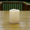 iZAN 1 Pack Outdoor LED Flameless Candle with Timer Waterproof Plastic Flickering Battery Operated LED Pillar Candle for Home Wedding Party Garden...