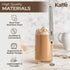 Kaffe Mini Milk Frother (10,500 RPM) - New Upgraded Motor - 2xAAA Batteries Required - Milk Frother Handheld for Coffee - Milk Frothing Wand for E...