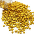 Sentovac Gold Star Sprinkles Edible Sugar for Cake Decorating Mix Sizes Gold Star Sprinkles Cake Topper Cupcake Cookie Baking Decorations Hallowee...