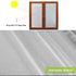 Privacy Window Film,Decorative Glass Door Film,Static Cling Window Tint,No Glue Removable Anti UV for Home and Office Decoration,17.5 inches by 78...