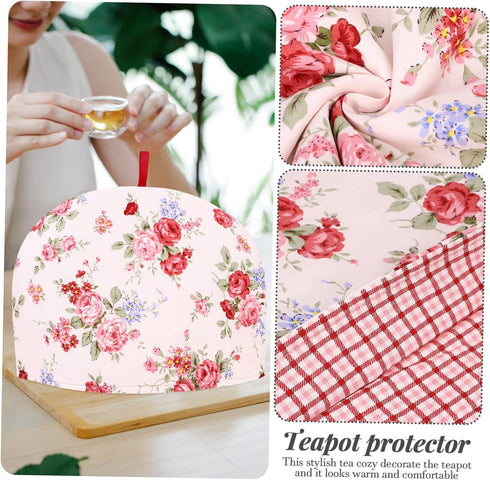 Zerodeko Teapot Insulation Cover Modern Tea Printing Tea Cozy Tea Warmers for Teapots Thermal Tea Cozy Small Tea Cosy Teapot Protective Cover Tea ...