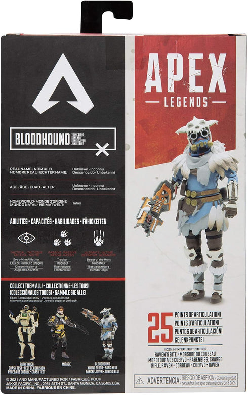 Electronic Arts Apex Legends Action Figure 6-Inch Bloodhound The Old Ways Skin Collectible...