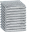 Niveaya 10 Pcs Multipurpose Dishwashing Rag for Wet and Dry Dish, 2024 New Dishwashing Net Mesh Cloth, Metal Cleaning Cloth for Kitchen Washing Di...