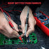 AstroAI 8Pcs Multimeter Test Leads Set with Alligator Clips, Plunger Test Mini Hooks and Test Probes 1000V 10A CAT III & CAT IV 600V for Fluke, KA...