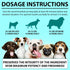 Calming Chews for Dogs,Quiet Moments Dog Calming Treats,Help Promote Relaxation,Dogs Anxiety Stress Relief-Barking,Separation,Thunder,Travel Issue...