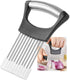 Onion Slicer, Mumulo Stainless Steel Onion Cutter for Slicing and Storage Onions, Tomato, Eggs and Vegetables, Protective Cover Included, Dishwash...