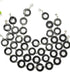 7 Inch 1 Strand MOP Black 10 Pieces Beads Size 15x15mm Shape Round Cut Smooth Making, Beading & Craft Supplies TMFBA14...
