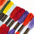 Friendship Bracelet String 36 Rainbow Color Skeins, Embroidery Floss Cross Stitch Embroidery Thread Floss Bracelet Making Yarn, Craft Floss......