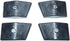 Lock 'N Load (BK101 Black Narrow Tire Adapter for Wheel Chock...
