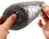 Stainless Steel Sponges (Set of 3 Scrubbies) Will not Scratch - Stainless Steel Sponges Easily Scrub Away Greasy, grimy Build-up and Baked-on Stai...