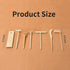7Pcs Mini Zen Garden Rakes, Zen sand garden rake set, mini Zen garden tools and accessories for Home Gift Garden Decor Serenity and Spiritual Medi...