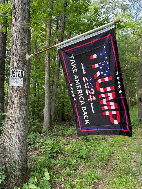 Trump 2024 Flag 3x5 Ft Take America Back Flag Double Sided 3 Ply Indoor Outdoor Banner...