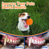 Dog Toy Balls Indestructible Dog Tennis Ball for Aggressive Chewers, 3 Inch Durable Teething Chew Toys Water Toy Interactive Outdoor Fetch Balls f...