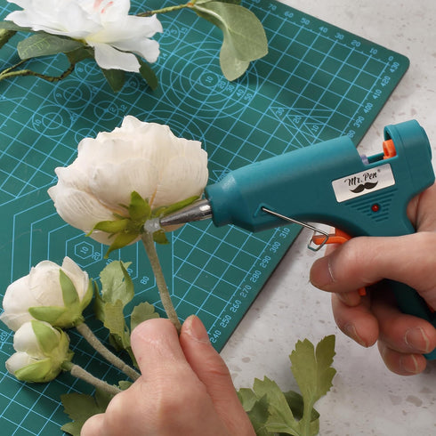 Mr. Pen- Hot Glue Gun Kit, 20W, Green, Glue Gun with 10 Glue Sticks, Glue Gun and Sticks Set, Mini Glue Gun, Mini Hot Glue Gun, Craft Glue Guns, G...
