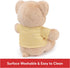 GUND “Good Vibes” Sustainable Message Bear with Yellow T-Shirt, Teddy Bear Made from 100% Recycled Materials for Ages 1 and Up, Tan, 12”...