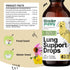 Lung Support Drops for Dogs - Vegan Dog Respiratory Health Supplements - Herbal Respiratory Support for Dogs w/Mullein Leaf and Echinacea Herb - L...