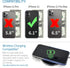 Dockem Wallet Case for iPhone 11: Built-in Metal Plate for Magnetic Mounting & 2 Card Holders (6.1" Luxe M2 Synthetic Leather, Blue & Grey)...