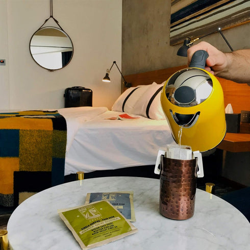 Tribo Coffee Single-Serve Portable Pour Over Drip Coffee - Papua New Guinea - 10 Servings (Medium-Dark Roast)...