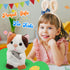 Hopearl Talking Kitty Repeats What You Say Cat with Fish Nodding Electric Interactive Animated Toy Speaking Plush Buddy Gifts for Toddlers, 7''...