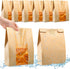 Bread Bags for Homemade Bread, Sourdough Paper Bread Bags With Window, 50% Thicker 13.7x8.2x3.7in A Large Bakery Bags Used for Storage Bread Cooki...