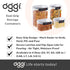 OGGI Easi Grip 57oz Moisture Proof Storage Container, Ultra Clear BPA-Free Sealable Canister, Flip Open Pouring Lid, Date Reminder Slider on Clip,...