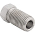 4LIFETIMELINES Stainless Steel Brake Line Tube Nut, Long, 3/16 (3/8-24 Inverted), Bag of 10...