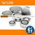 Taylor Instant Read Digital Meat Food Grill BBQ Cooking Kitchen Thermometer, Comes with Pocket Sleeve Clip, Red...
