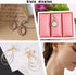 PH PandaHall 300pcs Drop Open Bezels for Resin 3 Sizes Earrings Beading Hoop Linking Rings Teardrop Connectors Charms Links Frames for Clay Earrin...
