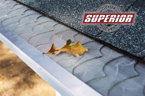 | NEW Raised Stainless-Steel Screen Technology Gutter Cover, DIY Constructed. Fits any Traditional 5-inch Gutter: 8-inch Sample Pack...