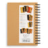 Sketchbook 5.5 x 8" Kraft Spiral Hardcover Mixed Media Sketchbook for Drawing, Acid-Free Quality Paper (128 pages) - Union Square & Co. Sketchbook...
