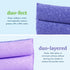 Pure-Sky Ultra Microfiber Cleaning Sponge – 2-in1, Combination for Glass and Multipurpose – JUST ADD Water No Detergents Needed – Use for Windows,...