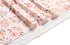 Newborn Baby Snug Wrap Baby Girl Receiving Blanket Swaddle Blanket with Headband Beanie Set and Name Card (Orange Floral)...
