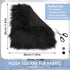 Sibba Fur Faux Locker Fabric Rug Polyester Yard Pre Cut Artificial Craft Costume Double Side Square Crafting Strips Liners Set Plush Precut Fluffy...