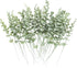 36pcs Artificial Eucalyptus Leaves Stems Real Grey Green Touch Leaf Branches for Home Office Flowers Bouquet Centerpiece Wedding Decoration...